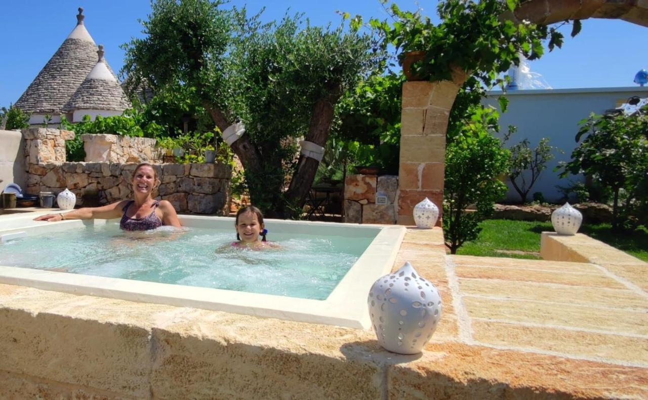 Вилла Trulli Il Geco Sognante Челье-Мессапика Экстерьер фото